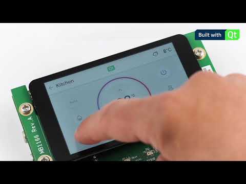 Qt for MCUs -&nbsp;Thermostat demo on STM32F769I-Disco